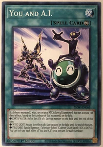 Yugioh Lightning Overdrive LIOV-EN061 You and A.I. Common NM/M - Picture 1 of 1