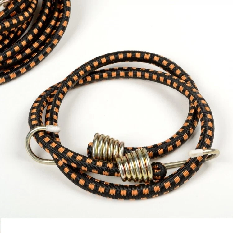 12 peças 48" cabos elásticos industriais longos ganchos de cabos superpesados em ambas as extremidades - Imagem 1 de 1