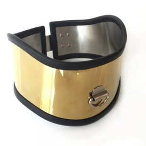 Hermoso cuello corsé cuello metal titanio mujeres hombres - Imagen 1 de 5