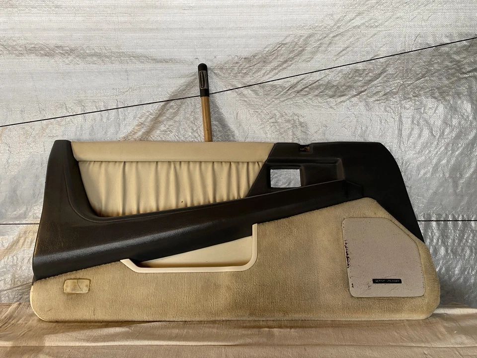 1990 1991 1992 Infiniti M30 esquerda direita branco preto painel interior porta conjunto - Imagem 1 de 4