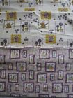 FLORAL Flannel Fabric LOT, 3 CUTS, 4+ YDS, SOFT, LAVENDER, YELLOW GARDEN THEME