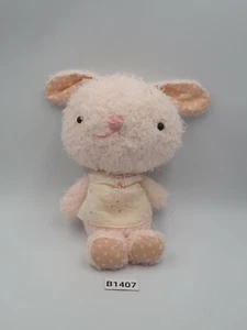 Mon seuil B1407 Pink Rabbit Plush 6" Stuffed Toy Doll Japan - Picture 1 of 7