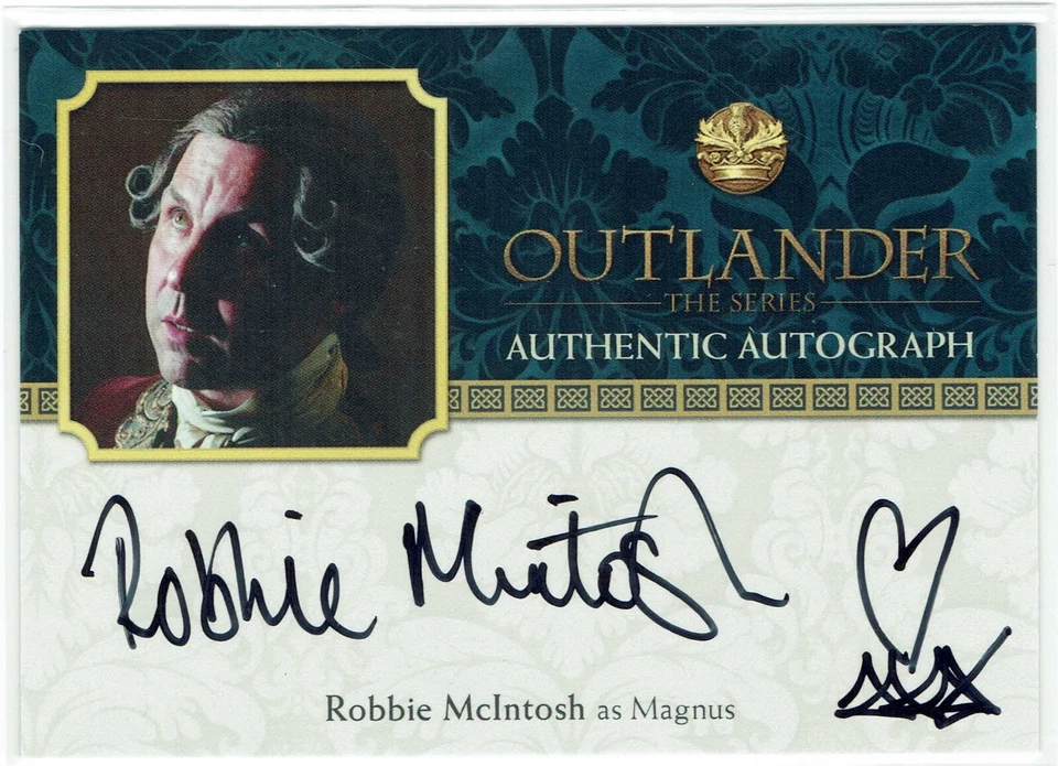 Outlander Season 2 2017 Auto Autograph RMC Robbie McIntosh as Magnus INSCRIPTION - Image 1 of 1