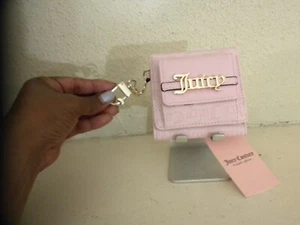 New Adorable Pink Juicy Couture Mini Envelope Flap Wallet Light Pink FREE SHIPPI - Picture 1 of 10