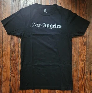 Rojas Clothing Los Angeles New Angeles Los York Black T Shirt Small HTF! - Picture 1 of 3