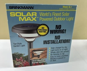 Brinkmann 821-1000-0 solar light NEW SL-1 - NIB - Free Shipping - Picture 1 of 5