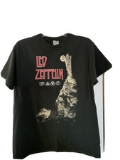 Led Zepplin T Shirt-Stairway To Heaven-size Medium-Pre-owned
