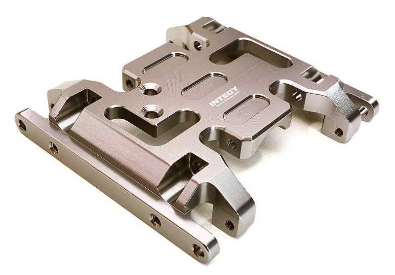 Billet Machined Alloy Center Skid Plate for Axial SCX10 II w/ LCG Transfer Case - Image 1 of 1