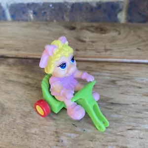 Vintage McDonalds Toys Muppet Babies 1986 Miss Piggy Tricycle MISSING BIG WHEEL - Picture 1 of 9