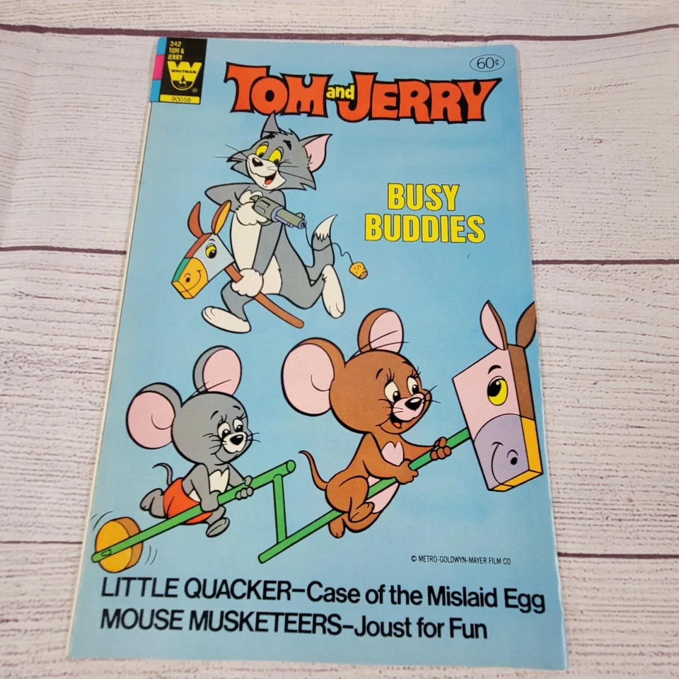 Cómic vintage de Tom y Jerry 1963 #342 Whitman - buen estado Foto 1 de 4