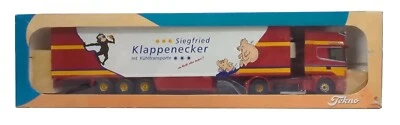 SCARCE SCANIA 1/50 SCANIA 164L 580 CAB SIEGFRIED KLAPPENECKER REFRIGERATOR - Image 1 of 4