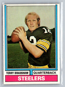 Terry Bradshaw 1974 Topps NFL #470 Pittsburg Steelers NFL   *H8jv
