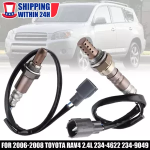 2Pcs Oxygen Sensor For 2006-2008 Toyota RAV4 2.4L Upstream+Downstream Sensor US* - Foto 1 di 9
