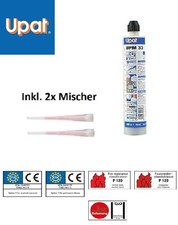 Upat UPM 33-300 Injektionsmörtel 300ml Montage Verbundmörtel Zulassung 509168