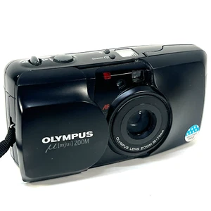 TESTED ✅ - Olympus µ [mju:] ZOOM 35mm Compact Camera 35-70mm Analogic Black - Bild 1 von 4