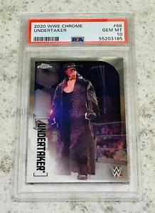 Topps WWE 2020 cromo #99 Undertaker PSA 10 gemas como nuevo Pop 5 - Imagen 1 de 3