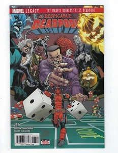 Cubierta regular de The Despicable Deadpool # 297 casi nueva Marvel - Imagen 1 de 2
