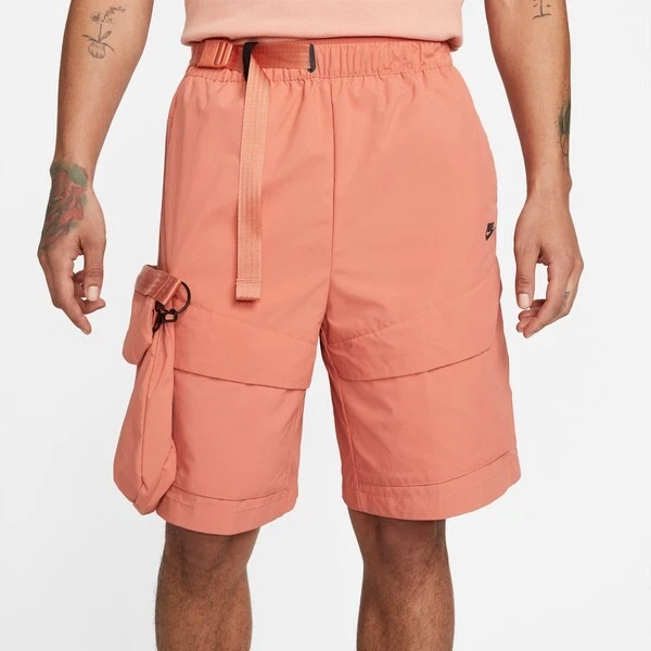 Nike Sportswear Tech Pack Woven Unlined Cargo Orange Men’s Shorts - (DM5592-827)