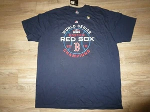 Boston Red Sox 2018 MLB World Series Champs Locker Room T-Shirt 2XL 2X NEW - Picture 1 of 4