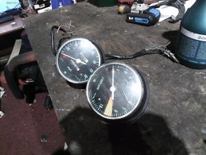 HONDA CB750 1969 SANDCAST OROLOGI CRUSCOTTO SET TACHIMETRO SPEEDO MANOMETRI - Foto 1 di 11