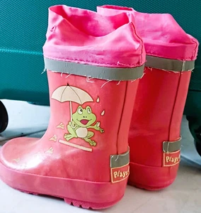 GUMMISTIEFEL -- GR. 20/21 -- PINK -- MÄDCHEN - Bild 1 von 2