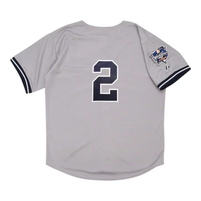 Derek Jeter 2000 New York Yankees World Series Road Jersey Men's (S-3XL) - Image 1 of 4