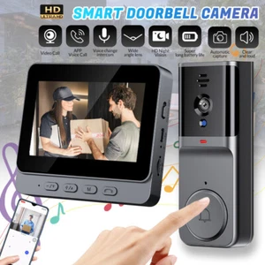2.4G Wireless Smart LCD Screen Intercom Video Doorbell Camera Monitor Home 4.3" - Picture 1 of 11