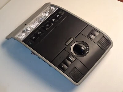 2003-10 Porsche Cayenne Front Overhead Console Dome Light Lamp -- GRAY -- - Image 1 of 4