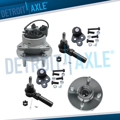 Conjunto de rolamentos de roda dianteira ABS 4 lugares juntas esféricas externas para íon cobalto - Imagem 1 de 4