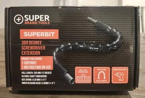 Super Marca Herramientas Superbit Destornillador 360 Grados Extensión Uso en Cualquier Taladro - Imagen 1 de 6