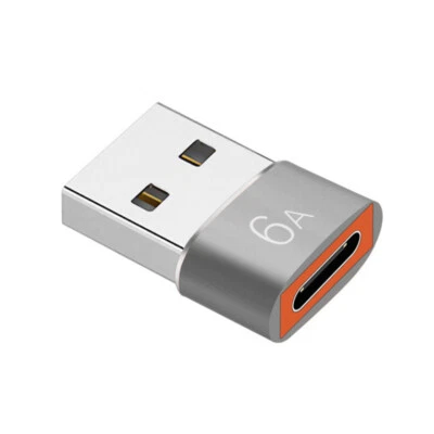 1x 6A Type C To USB 3.0 OTG Adapter USB C Female To USB Male Data Converter - Image 1 of 4