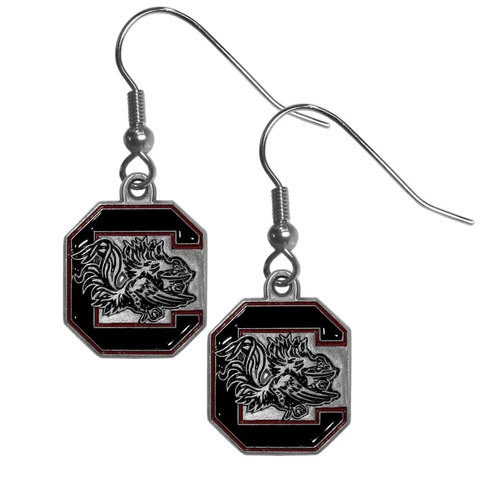 South Carolina Gamecocks Dangle Earrings (Zinc) NCAA Licensed Jewelry Cover