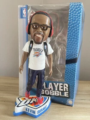 Bobblehead KEVIN DURANT Oklahoma City OKC Thunder NBA pré-jogo chegada novo na caixa! - Imagem 1 de 2