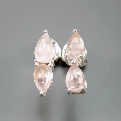 Pendientes Joyería Regalo Turmalina Natural Plata de Ley 925/E127821 Foto 1 de 4