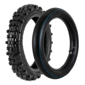 90/100-14 Rear Knobby Tyre & Tube 3.00-14 for DIRT BIKE YZ85 KX85 125cc 110cc - Picture 1 of 4