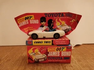 Vintage Corgi Toys 336 James Bond Toyota 2000GT You Only Live Twice - Picture 1 of 13