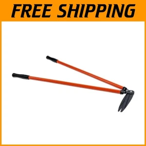 Tijeras de césped de 39 pulgadas con cuchillas verticales y asas de acero para recorte de precisión - Imagen 1 de 6