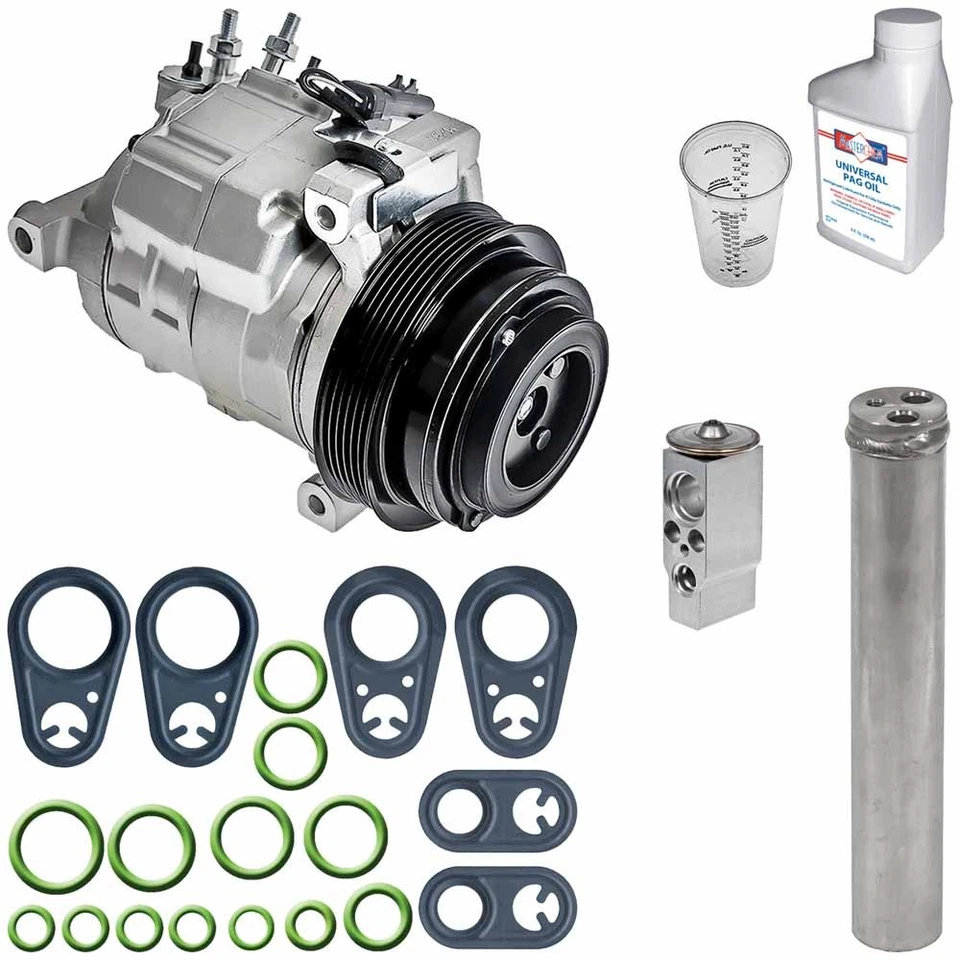 Compresor de aire acondicionado Omega con kit de reparación de aire acondicionado para Dodge Challenger Chrysler 300 Foto 1 de 1