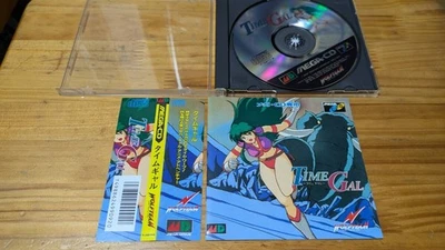 TIME GAL Sega Mega CD WolfTeam Japan Import Free shipping FedEx DHL with obi - Image 1 of 4