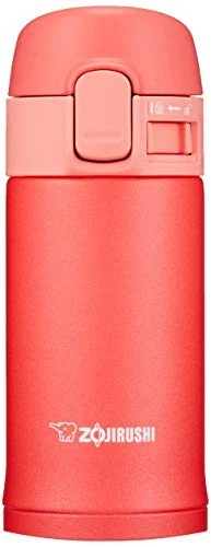 Zojirushi Vacuum Flask Water Bottle Stainless Steel 200ml Sm-pc20-pv From Japan