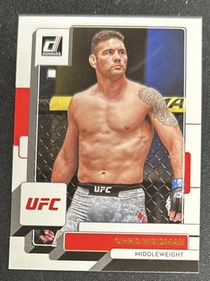 2023 Panini Donruss Chris Weidman UFC Card #178 VG O/C - Image 1 of 2