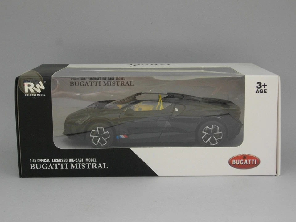 Bugatti Mistral - RE.EL 1:24 - RE0814BK - Immagine 1 di 1