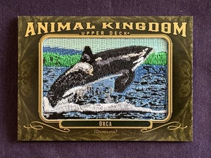 Parche Orca Goodwin Champions Animal Kingdom 2011 Upper Deck AK-21 Killer Whale - Imagen 1 de 2