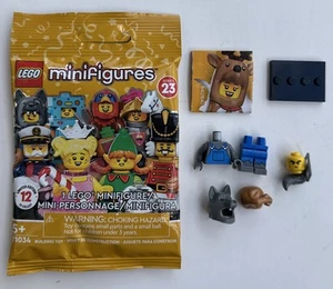 LEGO Serie 23 Wolf Kostüm Minifigur (71034) nicht mehr im Handel erhältlich Sammlerstück - Bild 1 von 2