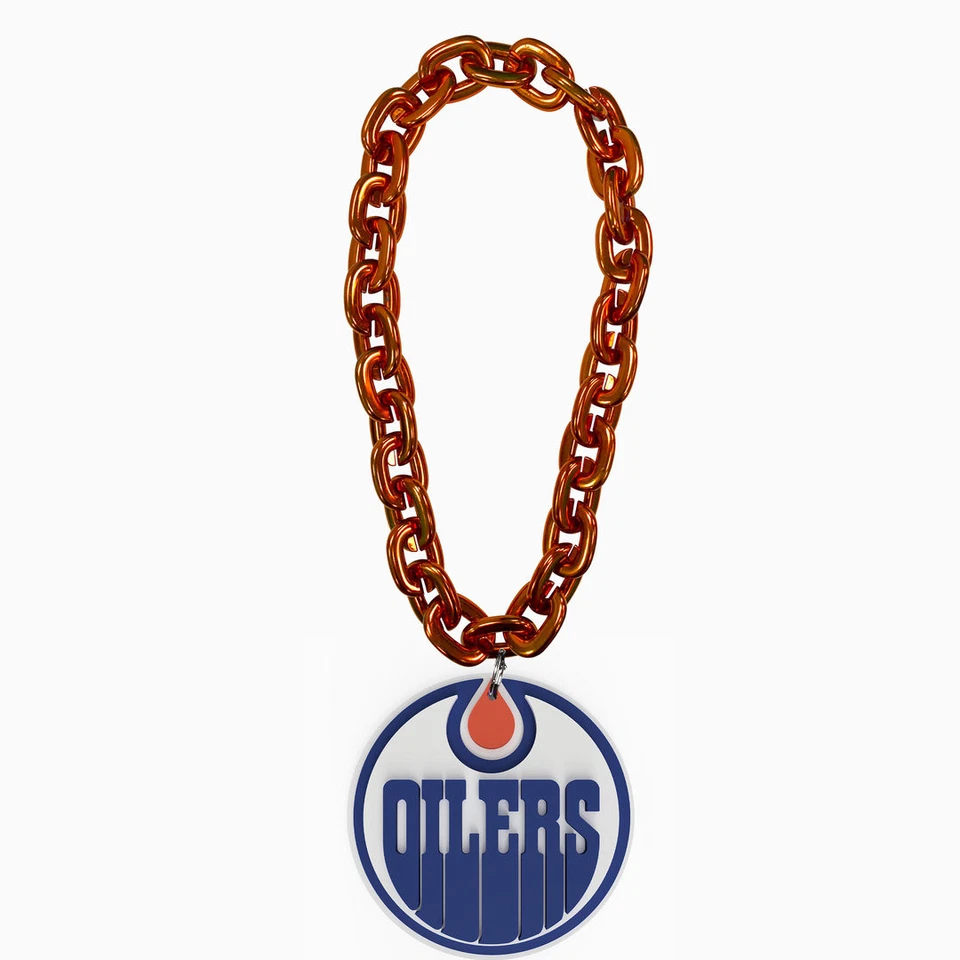 Edmonton Oilers NHL Eishockey Big Logo Fan Chain Fan Kette
