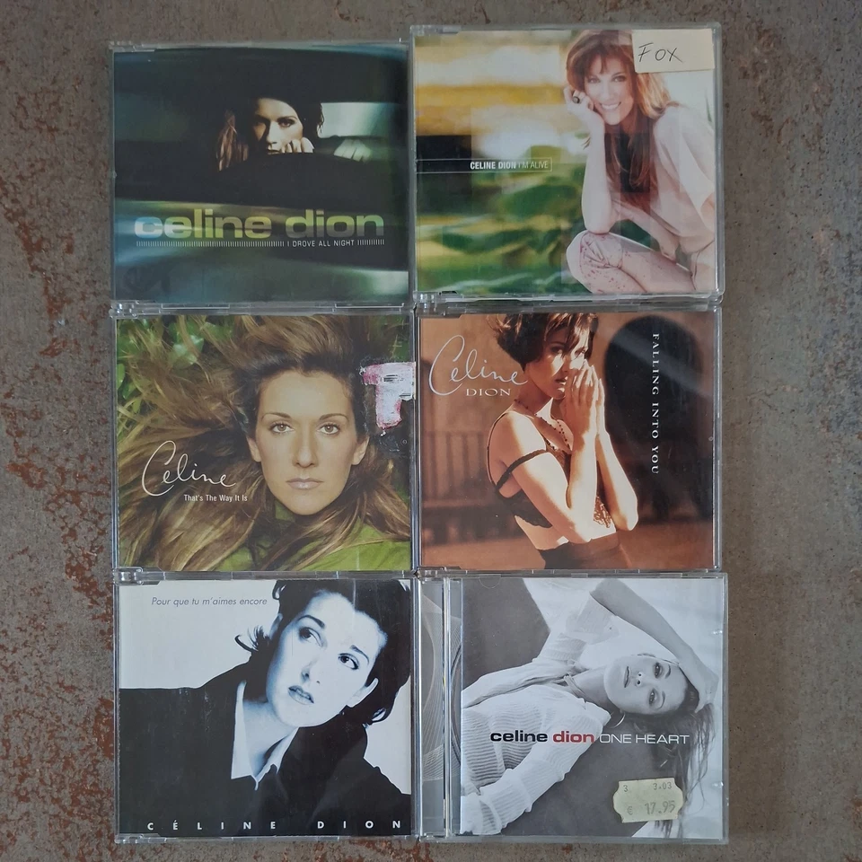 Celine Dion Maxi CD Paket  5 Stück + 1 Album - Bild 1 von 1
