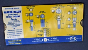 1951 Parker-Kalon Cold Forged Socket Screws Slider - Picture 1 of 3