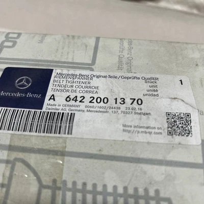 Tensor de correa 6422001370 Mercedes Benz E320 E350 ML350 ML320 Sprinter 2500 Foto 1 de 3