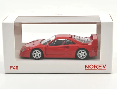 Norev Jet Car 1/43 Ferrari F40 w/ Opening Hood European Imported RARE Diecast - Image 1 of 3