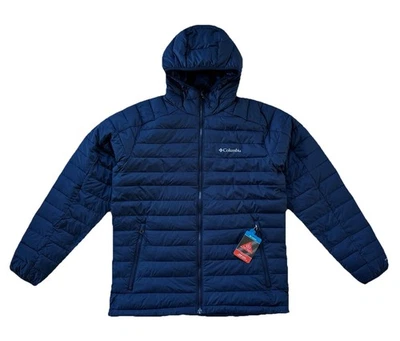 Columbia Men's White Out 1.0 FS Hooded Omni-Heat Down Jacket - Image 1 of 4